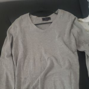 Mens gray sweater